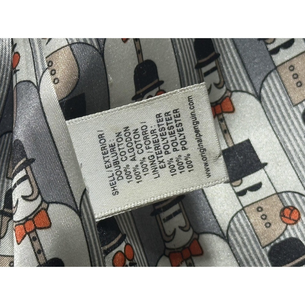 Original Penguin by Munsingwear Jacket Mens XL Gray Field Utility Zip Snap Lined - Picture 8 of 15